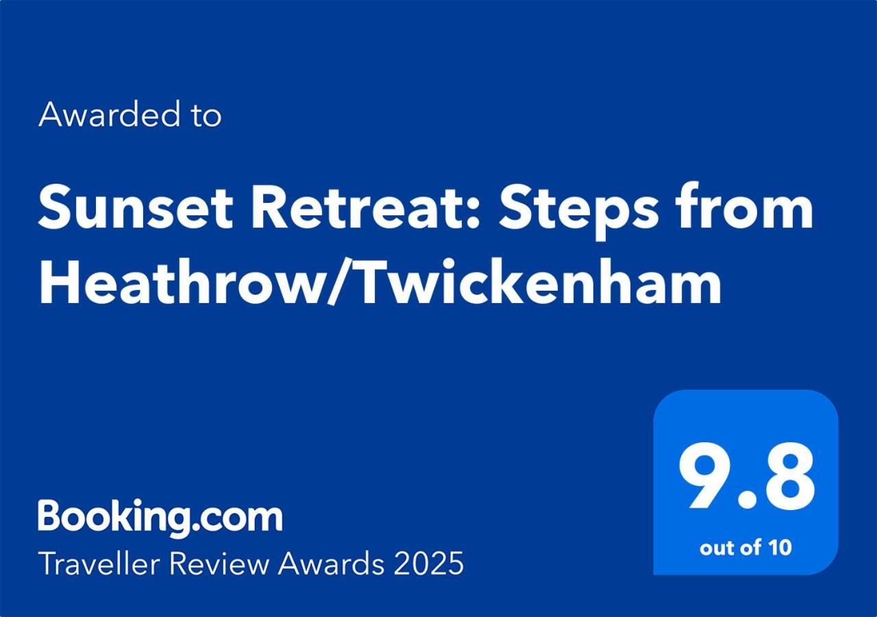 Sunset Retreat: Steps From Heathrow/Twickenham Apartment Hounslow Exterior photo